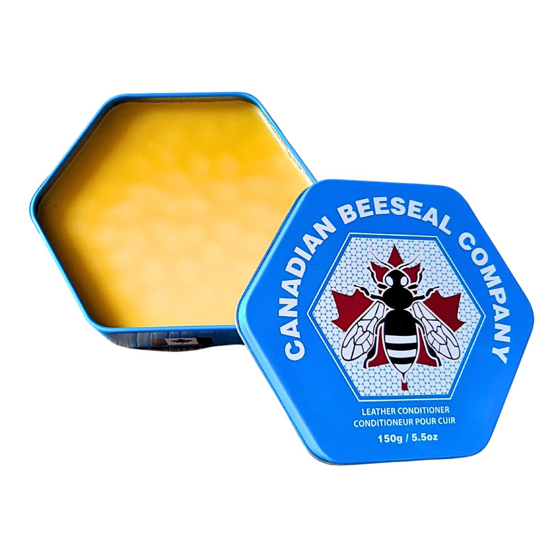 Canadian Beeseal Premium Leather Conditioner 150g 5.5oz open | Leather Care