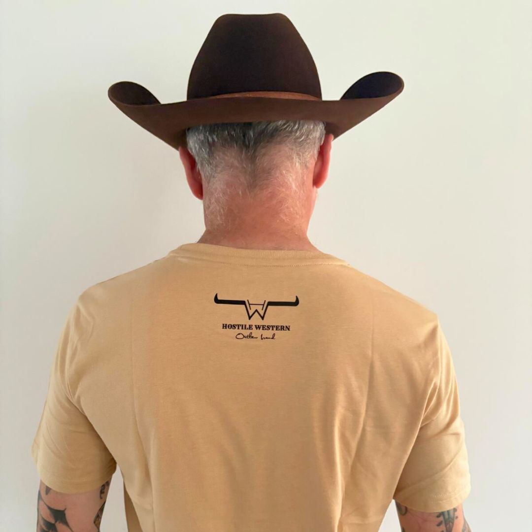 T-Shirt Collab with Hostile Western | Bison | Canadian Beeseal