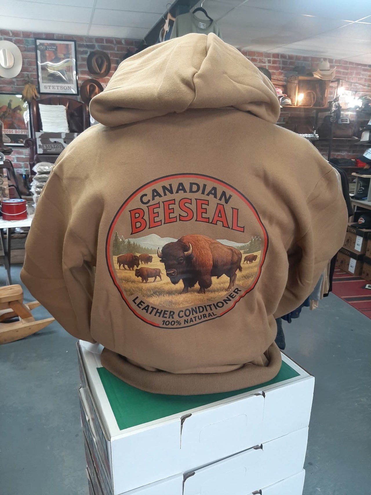 Hoodie Collab With Hostile Western | Canadian Beeseal Leather Conditioner |