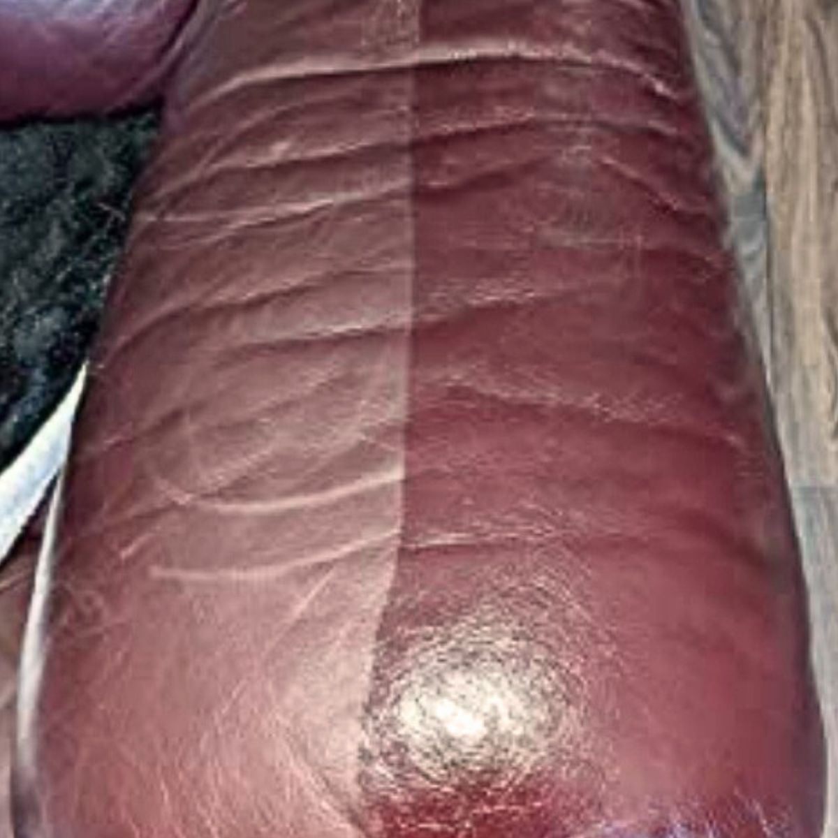 Leather Sofa Restoration Before After Canadian Beeseal Leather Conditioner